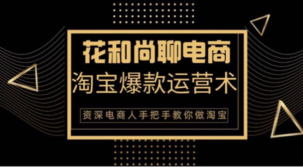 花和尚·天猫淘宝爆款运营实操技术,手把手教你月销万件的爆款打造技巧-资源宝库吧