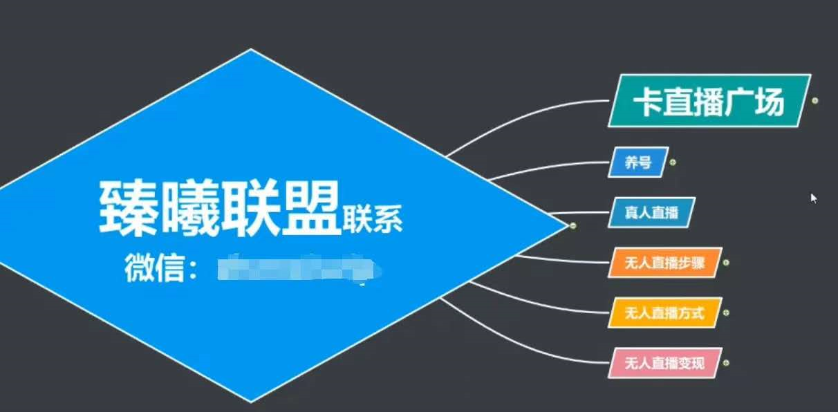 臻曦联盟,最新无人直播万人在线技术理原及详细操作步骤解析(视频教程)-资源宝库吧