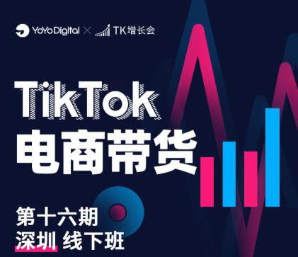 TK电商带货线下班第十六期(深圳站),从0到1带货出单-资源宝库吧