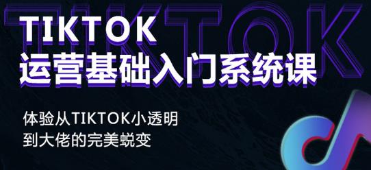 Tiktok实操进阶课程,体验从tiktok小透明到大佬的完美蜕变-资源宝库吧