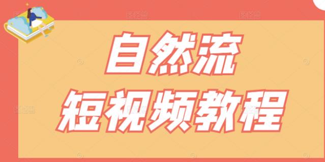 【瑶瑶短视频】自然流短视频教程,让你更快理解做自然流视频的精髓-资源宝库吧