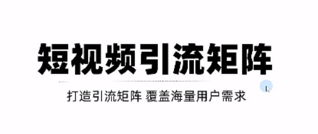 短视频引流矩阵打造,SEO+二剪裂变,效果超级好!【视频教程】-资源宝库吧