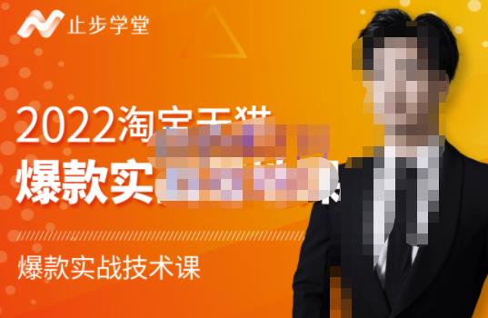 止步学堂·2022淘宝天猫爆款打造系列课-比克,爆款实战落地教程价值1980元-资源宝库吧