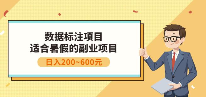 副业赚钱:人工智能数据标注项目,简单易上手,小白也能日入200+-资源宝库吧