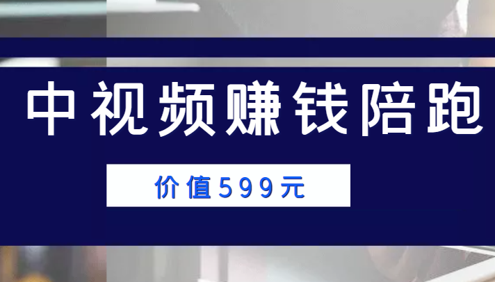 中视频赚钱陪跑,卖中视频账户赚钱收益陪跑项目(价值599元)-资源宝库吧