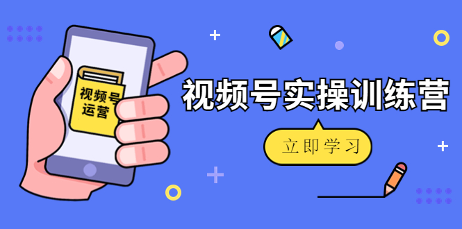 微信视频号实操训练营:视频号起号运营纯干货玩法!-资源宝库吧
