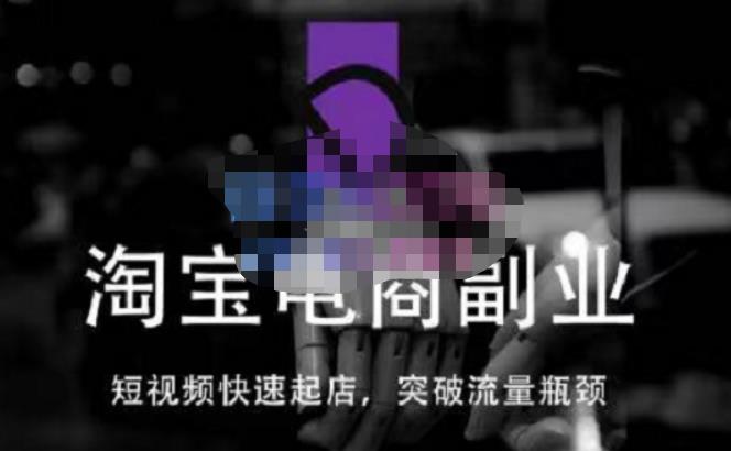 蓝Sir派·淘宝短视频快速起店,替代传统搜索方式,学会做一个不一样的淘宝店-资源宝库吧