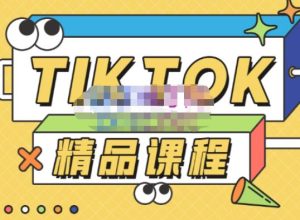 电商孵化中心·TikTok精品课程,教你玩转海外抖音,低成本创业,带您从0开始玩转TikTok-资源宝库吧