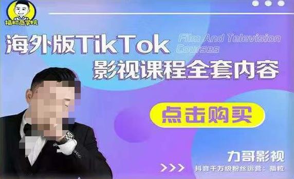 海外TikTok影视课程全套，从搭建渠道，到如何正确使用账号，到未来的变现渠道等-资源宝库吧