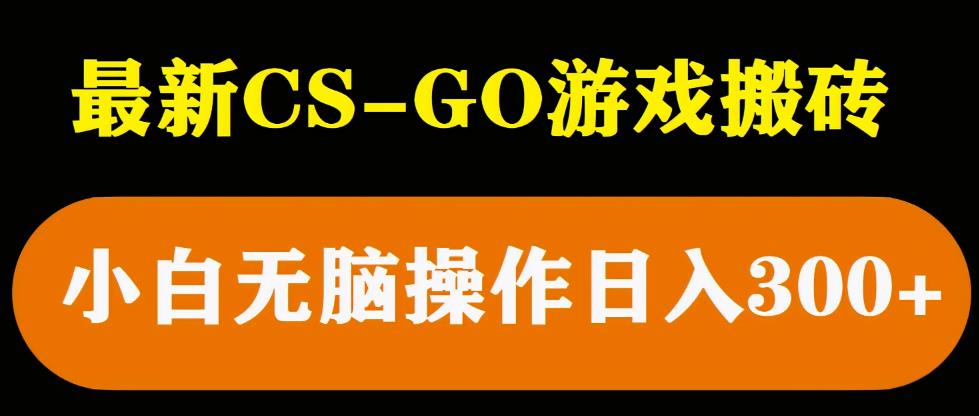 最新csgo游戏搬砖游戏，无需挂机小白无脑也能日入300+-资源宝库吧