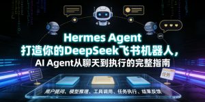 Hermes Agent打造你的DeepSeek飞书机器人，AI Agent从聊天到执行的完整指南-资源宝库吧