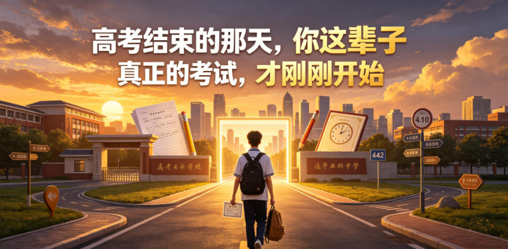 付费文章：高考结束的那天，你这辈子真正的考试，才刚刚开始-资源宝库吧