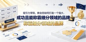 吸引力学院，教会您如何打造一个强大、成功且能称霸细分领域的品牌！【原创双语字幕】-资源宝库吧