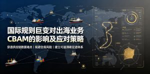 国际规则巨变对出海业务CBAM的影响及应对策略，帮助企业穿透供应链数据堵点，规避合规风险-资源宝库吧