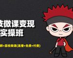 荔枝微课变现实操班:微信号+社群+荔枝微课打造自动化成交闭环系统-资源宝库吧