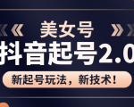 美女起号2.0玩法,用pr直接套模板,做到极速起号!(全套课程资料)-资源宝库吧