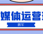 鹏哥自媒体运营班、宝妈兼职，也能月入2W，重磅推荐！【价值899元】-资源宝库吧