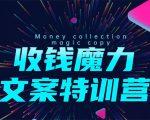 8堂收钱魔力文案特训营:让你的文案成为你的财富印钞机,靠文章日赚千元-资源宝库吧