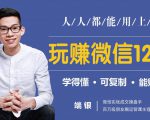 玩赚微信12招：这样玩微信，没钱没人脉也能在家多赚10万-资源宝库吧
