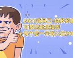 2021新风口-拼多多虚拟店:可多店批量操作,每个店一天收入在200-1000-资源宝库吧