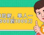 Paypal拉新赚美刀项目,单人一天利润500-1000刀【视频课程】-资源宝库吧