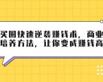 巧买圈快速逆袭赚钱术，商业思维培养方法，让你变成赚钱高手-资源宝库吧