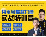 玺承云·拼多多爆款打造实战特训营,一套从入门到高手课程,让你快速拿捏拼多多-资源宝库吧