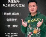 杰妮传媒·抖音快速起号核心实操课:教你新号快速起号,从0到100万过程-资源宝库吧