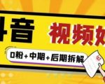 (燃烧好物)抖音视频好物分享实操课程(0粉+拆解+中期+后期)-资源宝库吧