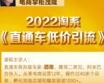 茂隆2022直通车低价引流玩法，教大家如何低投入高回报的直通车玩法-资源宝库吧