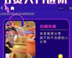 朱白板抖音带货进阶课，实操运营+主播不玩虚的-资源宝库吧