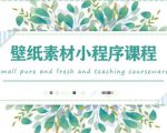 闪闪壁纸号运营教程,抓住图文风口,快速吸粉变现-资源宝库吧