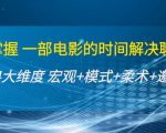 谈话掌握一部电影的时间解决聊天问题:谈话四大维度:宏观+模式+柔术+邀约-资源宝库吧