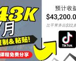2022抖音国际版Tiktok赚钱项目:每天上传一个视频就轻松月入$43200-资源宝库吧