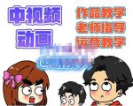 萌漫人·中视频动画作品教学+指导+运营,新手0基础一天学会-资源宝库吧