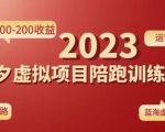 黄岛主拼多多虚拟项目陪跑训练营1.0，单店每天100-200收益，独家选品思路和运营-资源宝库吧