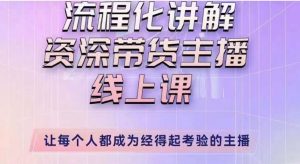 婉婉主播拉新实操课(新版)流程化讲解资深带货主播,让每个人都成为经得起考验的主播-资源宝库吧
